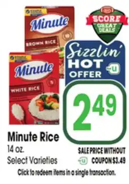 Jewel-Osco Minute Rice offer