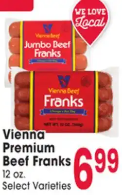 Jewel-Osco Vienna Premium Beef Franks offer