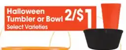 Jewel-Osco Halloween Tumbler or Bowl offer