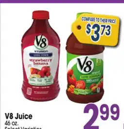 Jewel-Osco V8 Juice offer