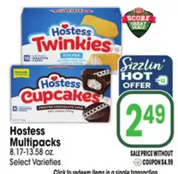 Jewel-Osco Hostess Multipacks offer
