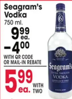 Jewel-Osco Seagram's Vodka offer