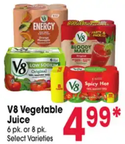 Jewel-Osco V8 Vegetable Juice offer