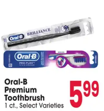 Jewel-Osco Oral-B Premium Toothbrush offer