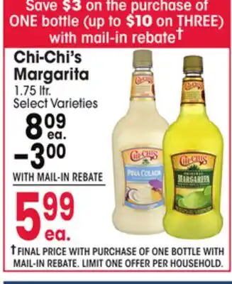 Jewel-Osco Chi-Chi's Margarita offer
