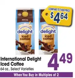 Jewel-Osco International Delight Iced Coffee offer