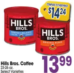 Jewel-Osco Hills Bros. Coffee offer