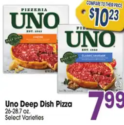 Jewel-Osco Uno Deep Dish Pizza offer