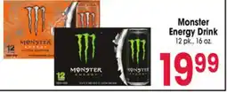 Jewel-Osco Monster Energy Drink offer
