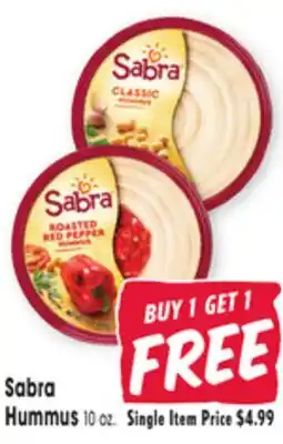 Jewel-Osco Sabra Hummus offer
