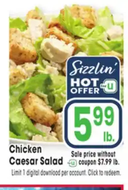 Jewel-Osco Chicken Caesar Salad offer