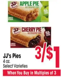 Jewel-Osco JJ's Pies offer