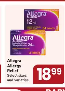 Jewel-Osco Allegra Allergy Relief offer