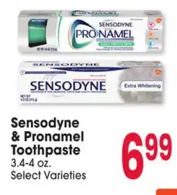 Jewel-Osco Sensodyne & Pronamel Toothpaste offer