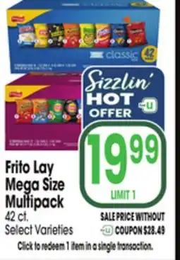 Jewel-Osco Frito Lay Mega Size Multipack offer