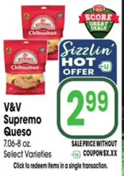 Jewel-Osco V & V Supremo Queso offer