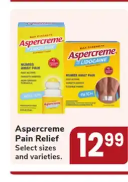 Jewel-Osco Aspercreme Pain Relief offer