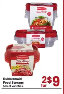 Jewel-Osco Rubbermaid Food Storage offer