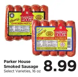 Food 4 Less Parker House Smoked Sausage offer