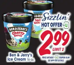 Jewel-Osco Ben & Jerry's Ice Cream offer