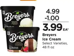 Food 4 Less Breyers Ice Cream offer