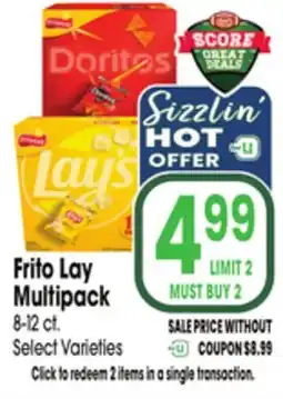 Jewel-Osco Frito Lay Multipack offer