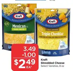 Food 4 Less Kraft Shredded Cheese offer
