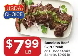 Food 4 Less Boneless Beef Skirt Steak offer