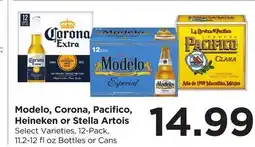 Food 4 Less Modelo, Corona, Pacifico, Heineken or Stella Artois offer