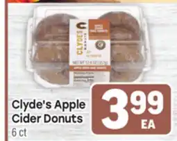 Tony’s Fresh Market Clyde's Apple Cider Donuts offer