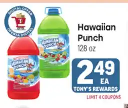 Tony’s Fresh Market Hawaiian Punch offer