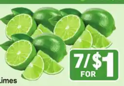 Tony’s Fresh Market Limes offer