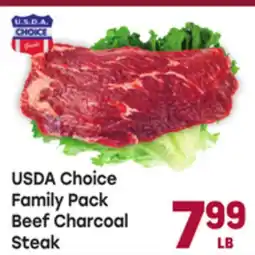 Tony’s Fresh Market USDA Choice Family Pack Beef Charcoal Steak offer