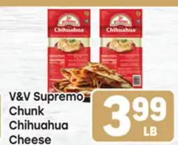 Tony’s Fresh Market V&V Supremo Chihuahua Cheese offer