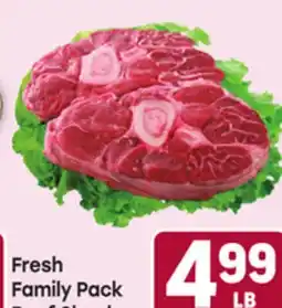 Tony’s Fresh Market Beef Shanks offer