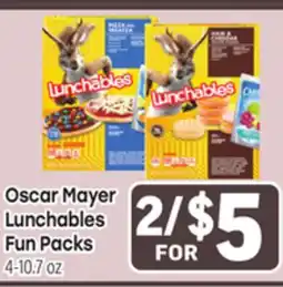 Tony’s Fresh Market Oscar Mayer Lunchables Fun Packs offer