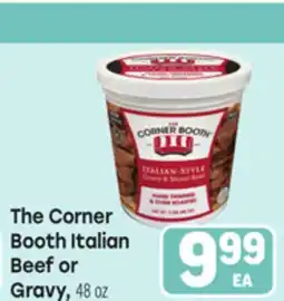 Tony’s Fresh Market The Corner Booth Italian Beef or Gravy offer