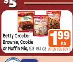 Tony’s Fresh Market Betty Crocker Brownie, Cookie or Muffin Mix offer