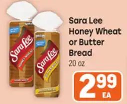 Tony’s Fresh Market Sara Lee Honey Wheat or Butter Bread offer