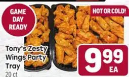 Tony’s Fresh Market Tony's Zesty Wings Party Wings offer