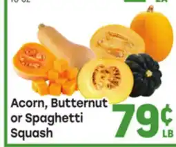 Tony’s Fresh Market Acorn, Butternut or Spaghetti or Spaghetti Squash offer