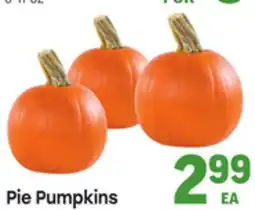 Tony’s Fresh Market Pie Pumpkins offer