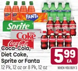 Tony’s Fresh Market Coca-Cola, Diet Coke, Sprite or Fanta offer