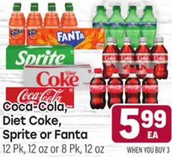 Tony’s Fresh Market Coca-Cola, Diet Coke, Sprite or Fanta offer