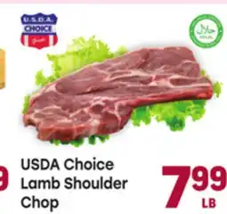 Tony’s Fresh Market USDA Choice Lamb Shoulder Chop offer