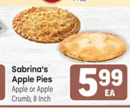 Tony’s Fresh Market Sabrina's Apple Pies offer