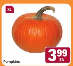 Tony’s Fresh Market Pumpkins offer