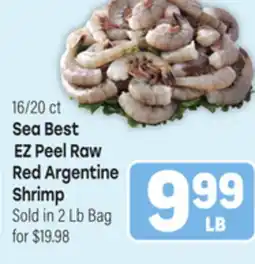 Tony’s Fresh Market Sea Best EZ Peel Raw Red Argentine Shrimp offer