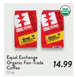 Fresh Thyme Equal Exchange Organic Fair-Trade Coffee offer