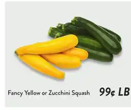 Fresh Thyme Fancy Yellow or Zucchini Squash offer